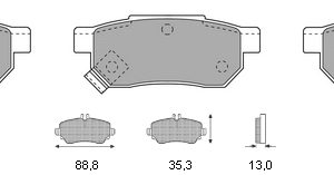 Τακάκια οπ HondaCivic,AccordRover25,45,200,400