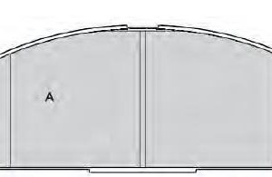 Τακάκια εμ Nissan X-trail 01-, Pathfinder (23420)