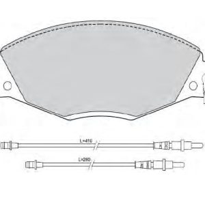 Τακάκια εμ Citroen C5 01- (23273)