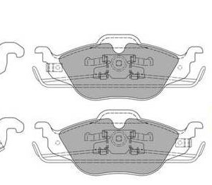 Τακάκια + καλώδια εμ Opel Astra G (DBC-043×2)