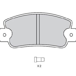 Τακάκια εμ Fiat Panda,Uno,RitmoLancia Y10Seat Ibiza, Marbrella (