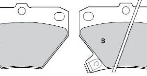 Τακάκια οπ ToyotaCorolla (E12), Yaris 99-05, Celica (T23) (23521