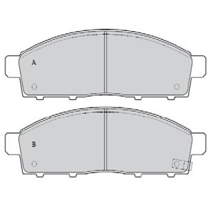 Τακάκια εμ Mitsubishi L200 (05-) (24529)