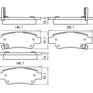 Τακάκια οπ (24635) Honda: CR-V